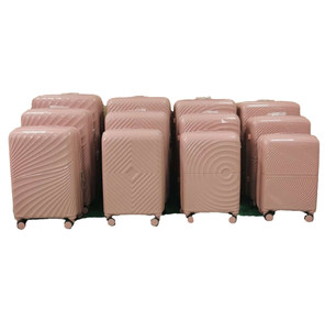 12-Mảnh Hiện Đại Cổ Điển Bán Thành PP Xe Đẩy Hộp Unisex Bền Mạnh Mẽ Kết Hợp Khóa Vali Đặt Skd Hành Lý - Product Image 3