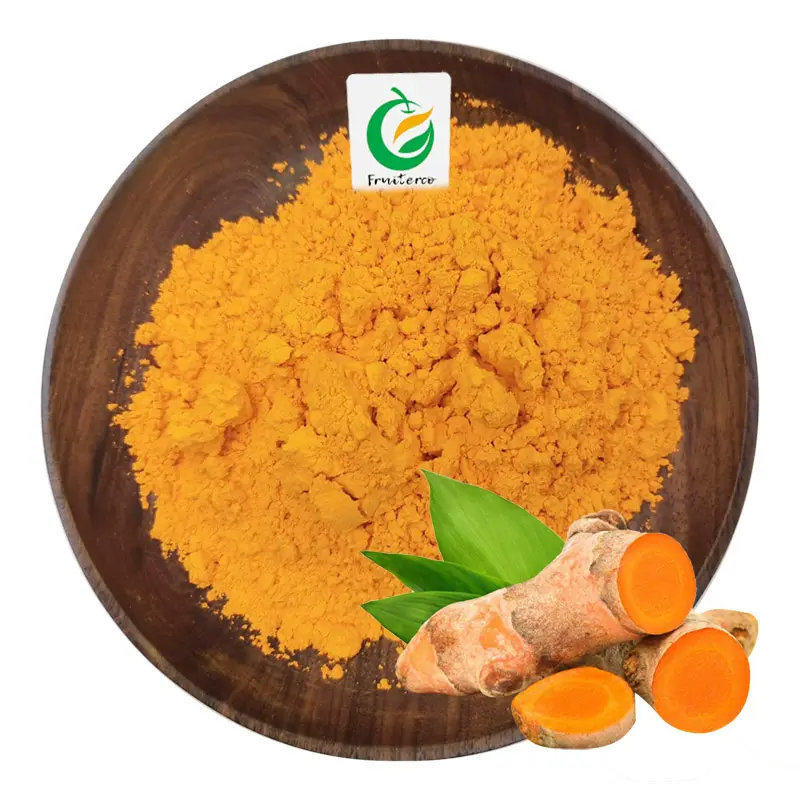 Polvere di estratto di radice di curcuma biologica in polvere di Fruiterco frutta 95%