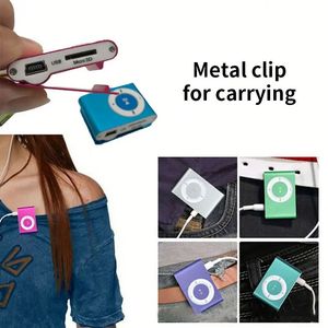 Portable Mini Clip Metal <b>USB</b> <b>MP3</b> Music Media <b>Player</b> With SD/TF Card Slot - Product Image 5