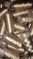 Fil à broder 100% polyester 120d/2 5000yds, fil à broder en soie en gros 4000yds 40WT