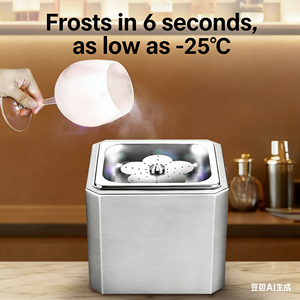 Enfriador <span class=keywords><strong>de</strong></span> <span class=keywords><strong>Copas</strong></span> <span class=keywords><strong>de</strong></span> Vino Eléctrico Portátil <span class=keywords><strong>de</strong></span> Acero Inoxidable, Apto para Alimentos, con Dióxido <span class=keywords><strong>de</strong></span> Carbono (CO2), <span class=keywords><strong>de</strong></span> Sobremesa, para Enfriar y Desinfectar <span class=keywords><strong>Copas</strong></span> - Product Image 4