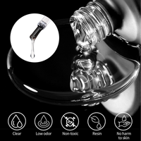 BORN PRETTY 15ml Gel Colle à Ongles Multifonction 8-en-1 Créez Votre Propre Marque pour Ongles à Presser et Extensions d'Ongles