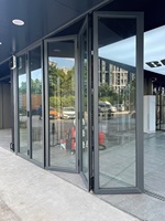 Ventanas Plegables Personalizables de Aleación de Aluminio con Doble Vidrio Templado para Entrada, Sala de Estar y Patio - Fabricadas en China