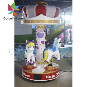 Machine de jeu commerciale à monnayeur, en promotion, pour sports d'intérieur, carrousel ludique, multijoueur pour enfants, carrousel populaire à vendre - Product Image 4