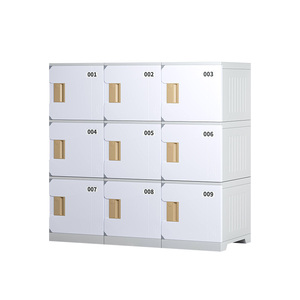 Colorful Durable ABS Plastic Dustproof Modern Detachable Multifunction Schoolbag Storage Cabinets 4-5L Capacity Lockable - Product Image 1