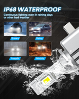 Novsight D1S D3S D4S Voiture Led Phare D2S 6000K Lumière D2S 50W 100W 360 12V Auto Ampoule D1R D2R Lampe D2S Led