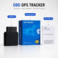 Traceur GPS OBD Mini 4G OBDG04 - Dispositif de suivi de véhicule en temps réel avec stockage cloud, antivol, compatible PC, LBS, Beidou, AGPS, application iOS et Android
