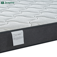 Europa Matelas en mousse de luxe le plus vendu Dunlop Matelas à ressorts ensachés en mousse de latex pliable