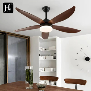 Ventilateur de plafond moderne de 52 pouces, télécommande légère - Style minimaliste nordique, vitesse variable - Ventilateur de plafond électrique - Product Image 6