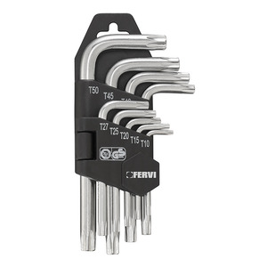 FERVI SERIE CHIAVI <b>TORX</b> CORTE Steel Handle - Product Image 1