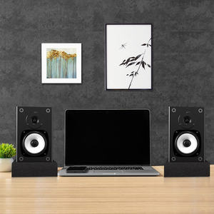 2 Sätze Hochdichtheit Akustikmonitor Isolation Lautsprecher Schaumpolster für 5 Zoll Lautsprecher Studio-Monitor - Product Image 5