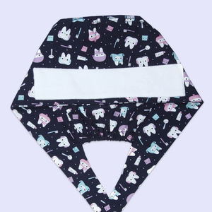 Gorro quirúrgico para mascotas, gorros médicos transpirables para Hospital, Chef, <span class=keywords><strong>farmacia</strong></span>, salones de belleza, manicurista, gorros de fregado estampados, mujeres, enfermeras - Product Image 3