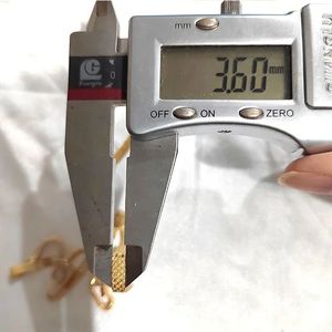 Xinfly Custom Au750 18K Yellow <b>Gold</b> Necklace Bracelet <b>Set</b> Classic Style Pure 18K <b>Gold</b> Wedding and Party - Product Image 3