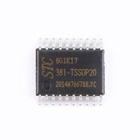 STC8G1K17-38I-TSSOP20 Mejorado, Nuevo Microcontrolador de Chip Único 8051, MCU Nuevo y Original