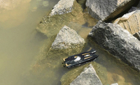 Mini Bote RC de Alta Velocidad de 2.4G, Vehículo de Control Remoto, Bote y Barco de Plástico 1:47, Juguetes para Niños, Bote RC para Niños