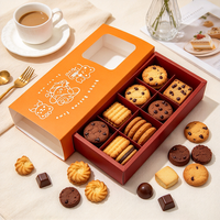 Boîtes à tiroirs personnalisées de qualité alimentaire, écologiques et esthétiques, pour emballages de biscuits et de bonbons avec couvercles