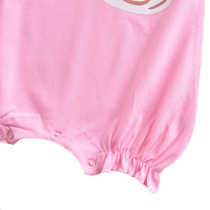 2021 Cotton <b>Knitted</b> Print Jumpsuit Girls Red Bowknot Irregular Neckline Kids Clothing Suspension Design Newborns Winter - Product Image 5