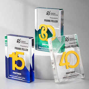 Trophée en cristal artificiel haut de gamme 2026, personnalisable, conception <span class=keywords><strong>gratuite</strong></span>, récompense pour l'équipe championne, réunion annuelle, personnel exceptionnel - Product Image 4