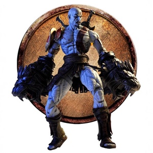NECA <span class=keywords><strong>God</strong></span> <span class=keywords><strong>of</strong></span> <span class=keywords><strong>War</strong></span> 3 Ultimate Kratos Edizione Deluxe, Action Figure in PVC da 7 Pollici in Confezione - Product Image 4