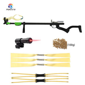 PIAOYU Professionelle Leistungsstarke Schleuder für die Jagd, Chinesische Steinschleuder mit Laser, Dehnbare Metallschleuder für Outdoor-Schießsport - Product Image 1