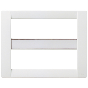 Classic <b>Plate</b> 12M White 20.6x15x1.1mm Wall <b>Switch</b> Cover - Product Image 1