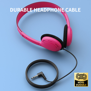 Youngrun Y004 Tragbare 3,5-mm-Kabelgebundene On-Ear-Kopfhörer Leichte Weiche Ohrpolster Headset für Schule und Musik - Product Image 5