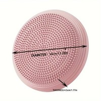Dernier coussin d'équilibre Core Balance, disque gonflable pour l'équilibre, coussin d'entraînement du tronc, coussin de massage, disque de yoga et de Pilates, PVC écologique
