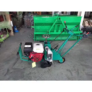 New lawn transplanting gasoline turf machine grass reel mower