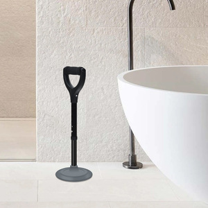 Soporte para ponerse de pie para personas mayores y mujeres embarazadas, marco de soporte telescópico de aleación de aluminio con base antideslizante, asistencia para el baño - Product Image 1