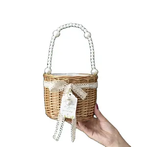 Wholesale New Handwoven Fashion Leisure Vacation Beach Travel Bag Large Capacity Ladies Shopping Bag