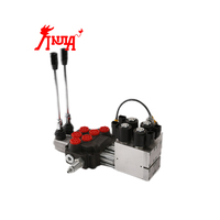 Vanne de commande directionnelle hydraulique DCV40 à 5 bobines, monobloc, avec télécommande sans fil
