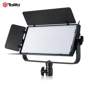 Tolifo GK-40B PRO 40W Aluminium Aloi, sangat tipis panel lampu Video Led warna Bi, lampu fotografi Studio Led pencahayaan fotografi