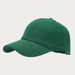 Custom logo 6 Panels Solid Color Cotton Baseball Caps Soft <b>Top</b> Dad Caps Outdoor Sport Sun Hat Baseball Caps - Product Image 5