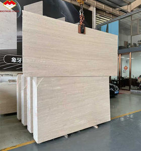 Losas <span class=keywords><strong>de</strong></span> mármol travertino beige personalizadas travertino natural <span class=keywords><strong>de</strong></span> Italia <span class=keywords><strong>Roma</strong></span> para panel <span class=keywords><strong>de</strong></span> pared <span class=keywords><strong>de</strong></span> baño interior diseño <span class=keywords><strong>de</strong></span> piso y fregadero - Product Image 3