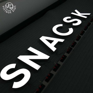Letras de Neón Personalizadas para Exteriores con Iluminación LED, Letreros Comerciales con Letras en Canal para Edificios, Disponibles en Línea Cerca de Mí - Product Image 2