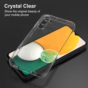 Alta calidad 2,0mm de espesor Crystal Clear Cellphone Cover Transparente Soft <span class=keywords><strong>Smartphone</strong></span> Phone Cases para <span class=keywords><strong>Samsung</strong></span> <span class=keywords><strong>Galaxy</strong></span> A15 A16 <span class=keywords><strong>5G</strong></span> A17 - Product Image 3