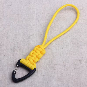 Cordon de parachute en nylon, mini-tresse durable pour la survie d'urgence et l'autodéfense, porte-clés pour la chasse en extérieur - Product Image 4