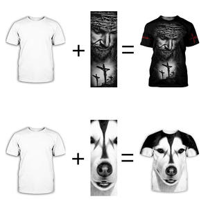 Fitspi all'ingrosso 3d-printing T Shirt <span class=keywords><strong>citazione</strong></span> divertente 3d-printer T-Shirt Dropshipping Tshirt fornitore forma cina - Product Image 2