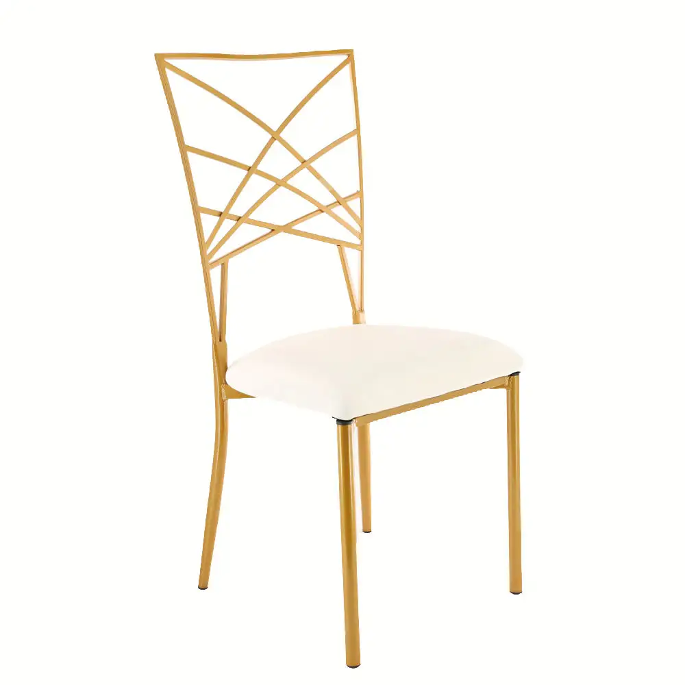 Personalizzato Hotel mobili in metallo di Design moderno oro matrimonio camaleonte sedia per eventi di nozze banchetto festa ristorante