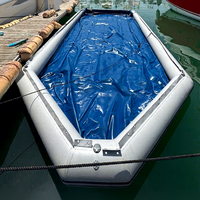 Plateforme flottante pour jet ski personnalisée ou en stock, station de bateau, ponton gonflable, quai sec pour yacht