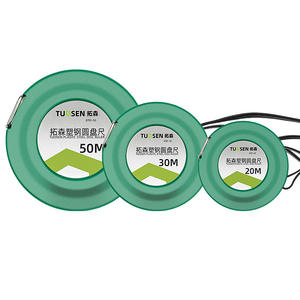 ตลับเมตรเหล็กพลาสติก Tuosen 50 เมตร แบบม้วนเก็บอัตโนมัติ พร้อมตัวล็อคแบบแมนนวล สำหรับงานสำรวจภาคสนาม - Product Image 1