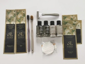 Set <span class=keywords><strong>de</strong></span> Artículos <span class=keywords><strong>de</strong></span> Baño <span class=keywords><strong>de</strong></span> Lujo Ecológicos para Hotel, Bolsa Dorada, Logotipos Personalizables, Artículos <span class=keywords><strong>de</strong></span> Aseo Desechables, Spa, Habitación <span class=keywords><strong>de</strong></span> Huéspedes - Product Image 5