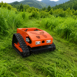 Stable 35 °   <span class=keywords><strong>Tondeuse</strong></span> robotisée pour pentes, équipée d'un générateur 28V 1500W, faible consommation de carburant, équipement agricole professionnel - Product Image 1