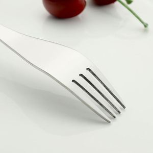 Hot Sale Gold Leaf Stainless Steel Fruit Fork and <b>Coffee</b> Spoon Flatware <b>Set</b> for <b>Gifts</b> - Product Image 6