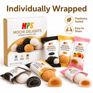 OEM Snacks Délicieux Sandwich <span class=keywords><strong>Mochi</strong></span> Avec Confiture <span class=keywords><strong>Mochi</strong></span> <span class=keywords><strong>Japonais</strong></span> Crème Glacée Douce Riz Gâteaux Desserts - Product Image 4