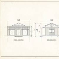 Villa modulaire de luxe à 2 étages, préfabriquée en conteneurs, avec deux balcons, pour les villas de vacances et privées