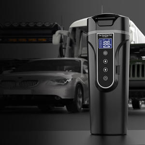 <span class=keywords><strong>Bouilloire</strong></span> électrique portable pour voiture avec chauffage rapide <span class=keywords><strong>12V</strong></span> 24V, bouteille d'eau universelle pour voyage en voiture, camion, camping-car - Product Image 4