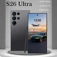 Prix d'usine S26 Ultra Smartphone Android Deca Core Écran HD Appareil Photo 108MP 22 Go+2 To LTE/CDMA 5G Double Carte SIM