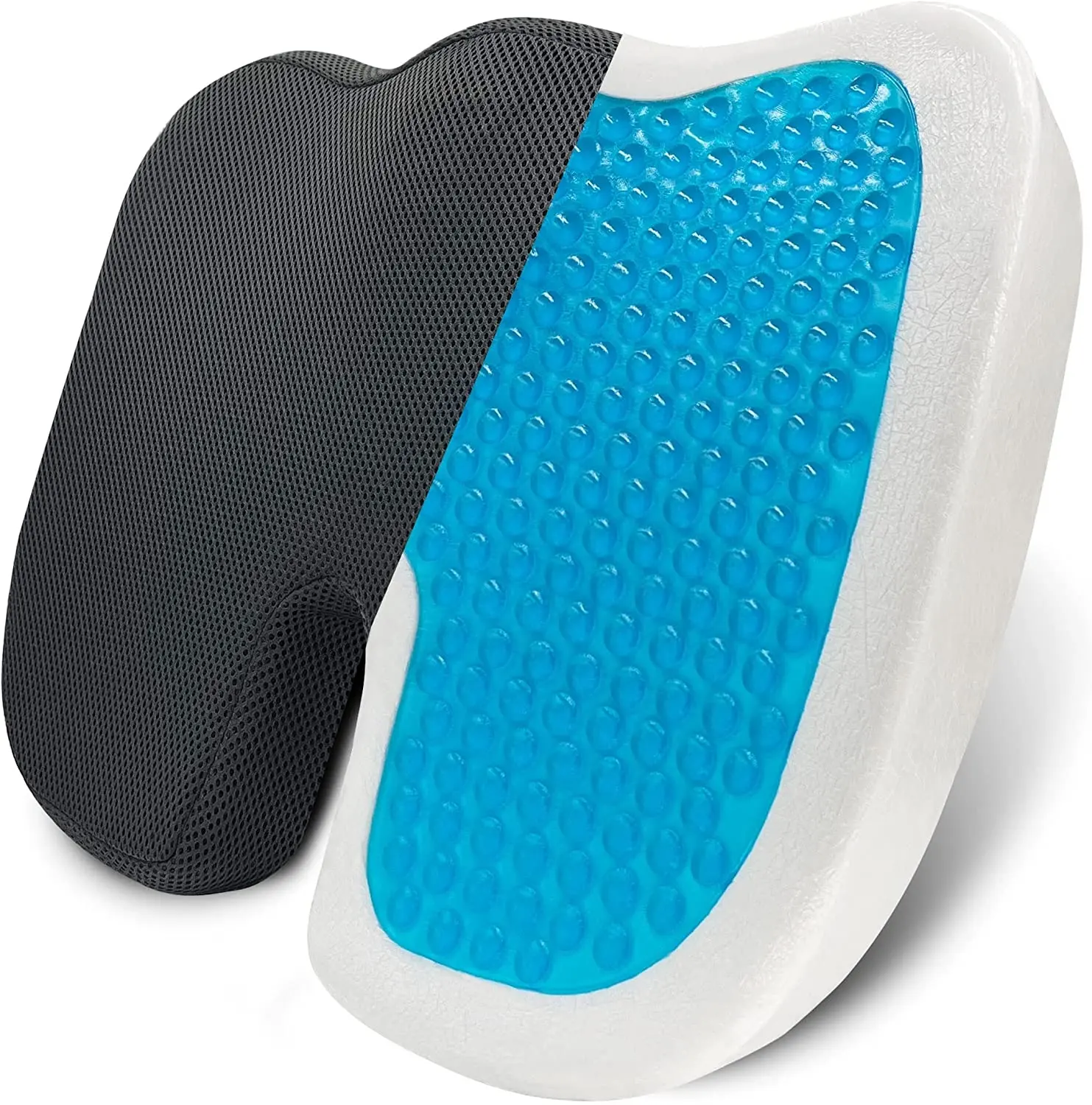Gel Enhanced Seat Cushion Non-Slip Orthopedic Memory Foam Coccyx seat Cushion for Tailbone Pain Office Chair Seat car Cushion
