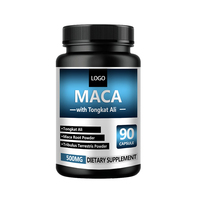Café de Maca Marque Blanche OEM/ODM pour l'Amélioration des Hanches et des Fesses avec Extrait de Ginseng, Antioxydant, Soutien Immunitaire et Tonique Énergisant pour Adultes